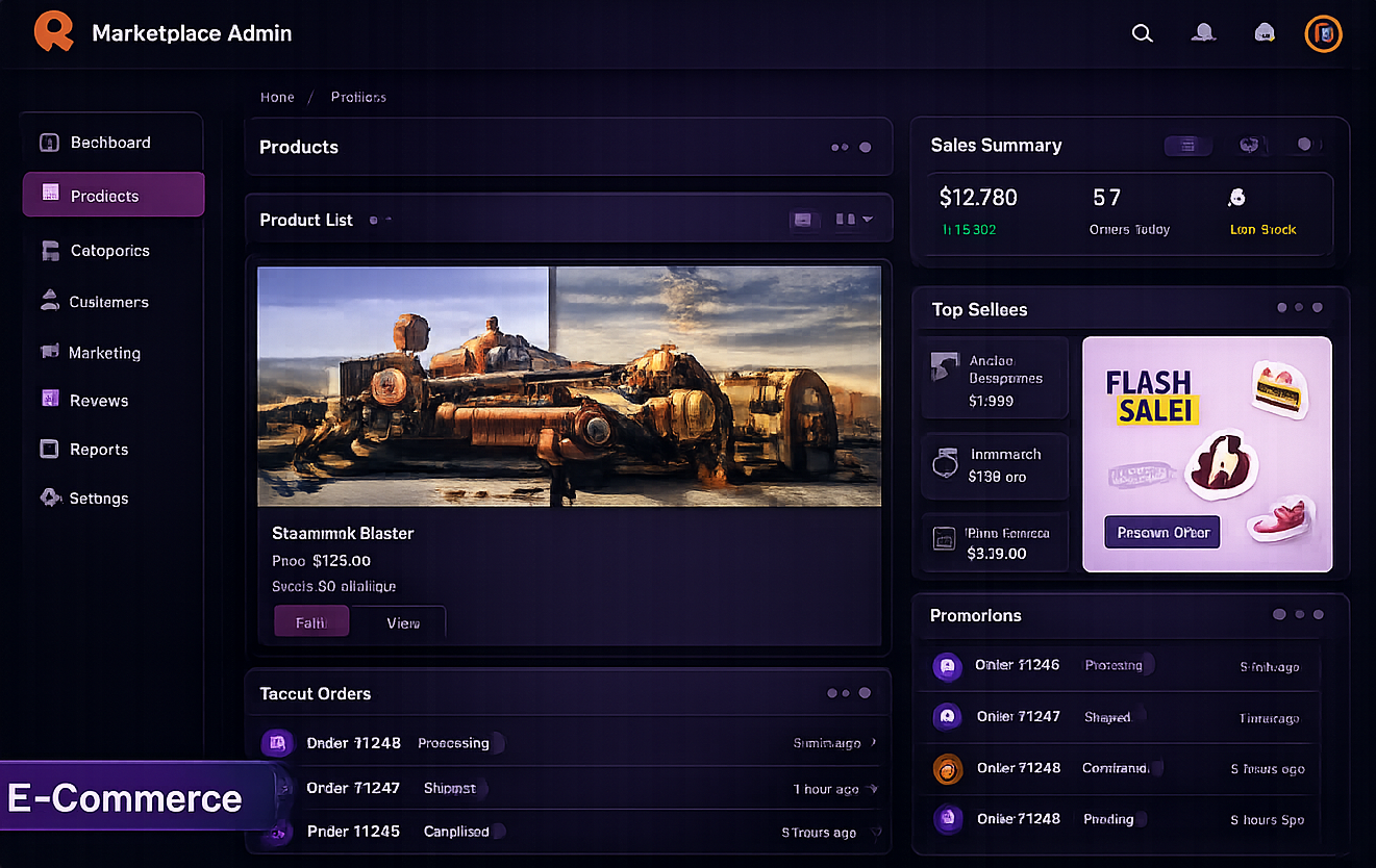 Multi-Vendor Marketplace